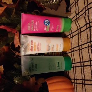 b.tan: Beach Bundle: Before and After Sun Skincare